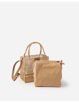 Handbag Nigaloo Natural | BIBA Shops