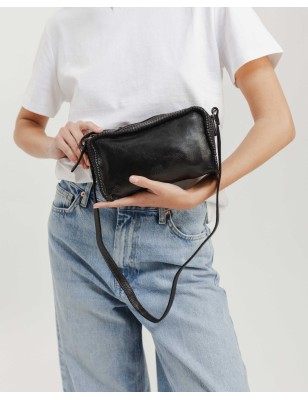 Leather shoulder bag BIBA Abbot