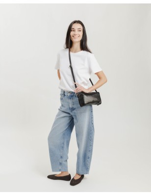 Leather shoulder bag BIBA Abbot