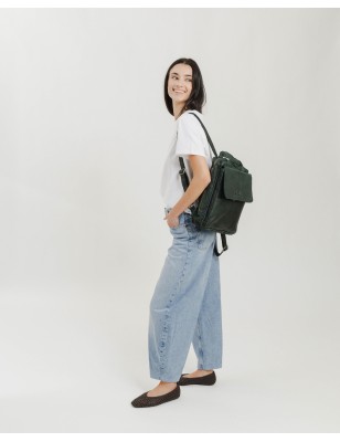 Leather backpack BIBA Alex
