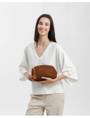 Leather cross bag BIBA Bristow
