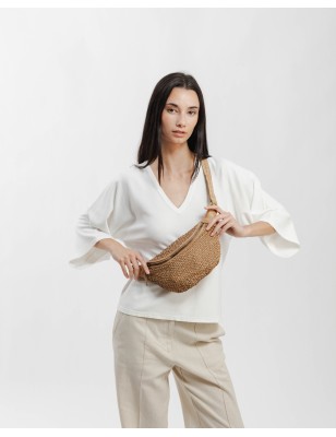Ronyonera de pell Bristow Negre | BIBA Shops