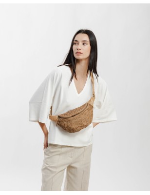 Ronyonera de pell Bristow Negre | BIBA Shops