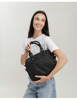 Leather handbag BIBA Boston