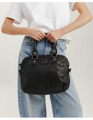 Leather handbag BIBA Boston