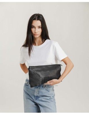 Leather cross bag Boston Pumpkin | BIBA Shops