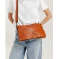Leather cross bag BIBA Boston