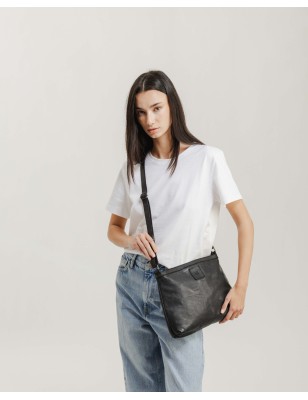 Leather cross bag BIBA Boston