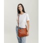 Leather cross bag BIBA Boston
