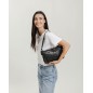 Leather shoulder bag BIBA Boston