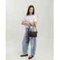 Leather shoulder bag BIBA Boston