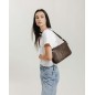 Leather shoulder bag BIBA Boston