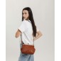 Leather cross bag BIBA Boston