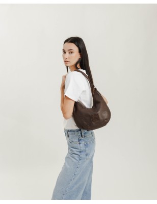Leather cross bag BIBA Boston