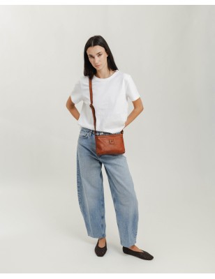 Bandolera de piel Boston Cuero | BIBA Shops