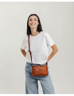 Bandolera de pell Boston Cuir | BIBA Shops