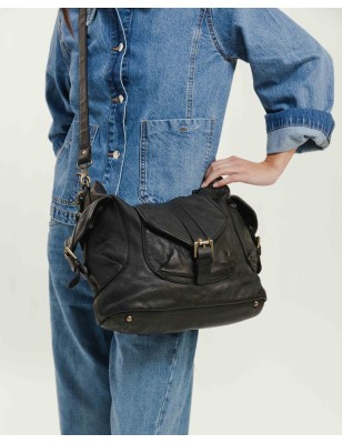Bolso de hombro BIBA Clint de piel