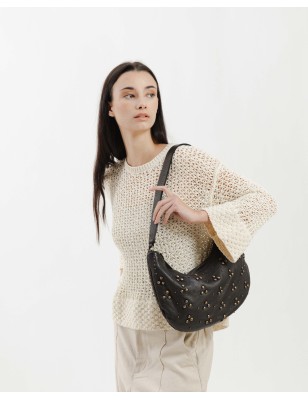 Bolso de hombro BIBA Hill de piel