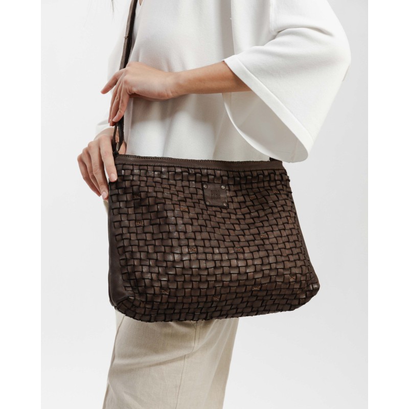 BIBA Kansas Zip leather crossbody bag