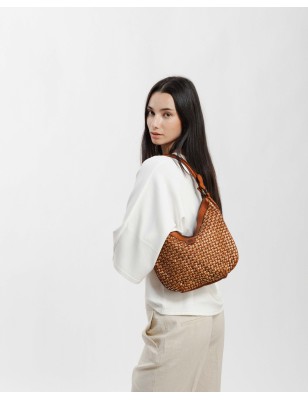 Bolso de hombro de piel Kansas Blink Cuero | BIBA Shops