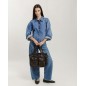 Leather shoulder bag BIBA Keno