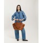 Leather shoulder bag BIBA Lewisburg Bricks
