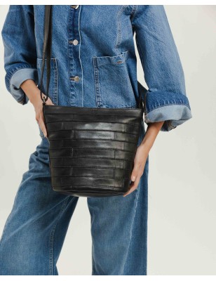 Leather cross bag Lewisburg Bricks Tan | BIBA Shops
