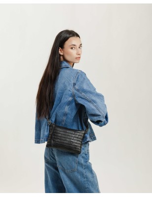 Bandolera BIBA Lewisburg Bricks de piel