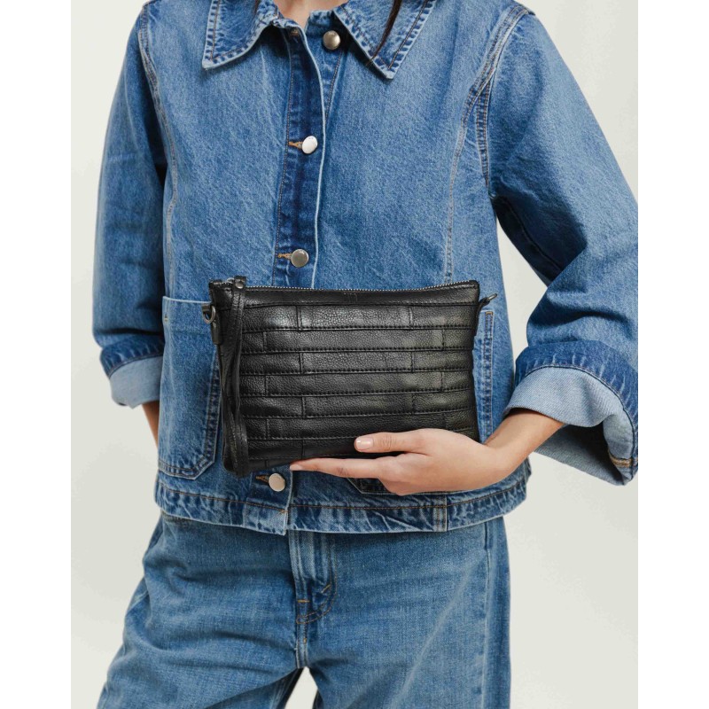 Bandolera BIBA Lewisburg Bricks de piel