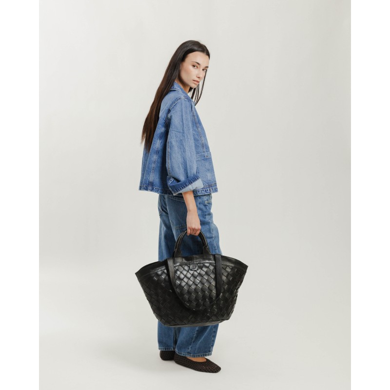 Leather shoulder bag BIBA Lewisburg