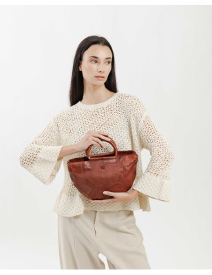Leather shoulder bag Milbridge Black | BIBA Shops