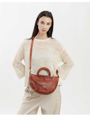 Leather shoulder bag Milbridge Black | BIBA Shops