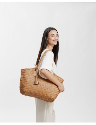Leather shoulder bag BIBA Perkins