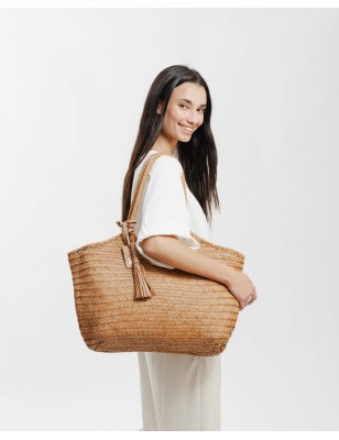 Leather shoulder bag BIBA Perkins