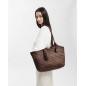 Leather shoulder bag BIBA Perkins