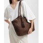 Leather shoulder bag BIBA Perkins