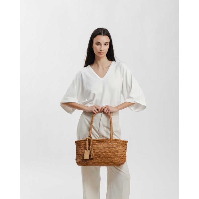 Leather shoulder bag BIBA Perkins