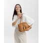 Leather shoulder bag BIBA Perkins