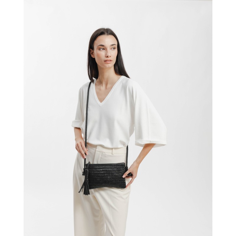 Leather cross bag BIBA Perkins
