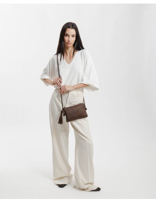 Leather cross bag BIBA Perkins