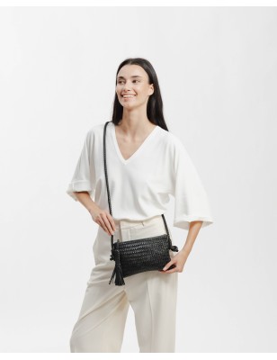 Leather cross bag BIBA Perkins
