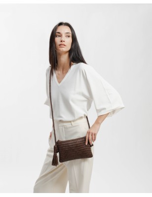 Leather cross bag BIBA Perkins