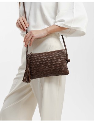 Leather cross bag BIBA Perkins