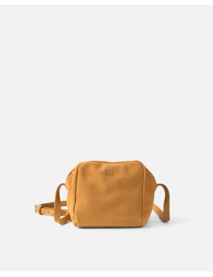 Leather cross bag Ely Tan | BIBA Shops