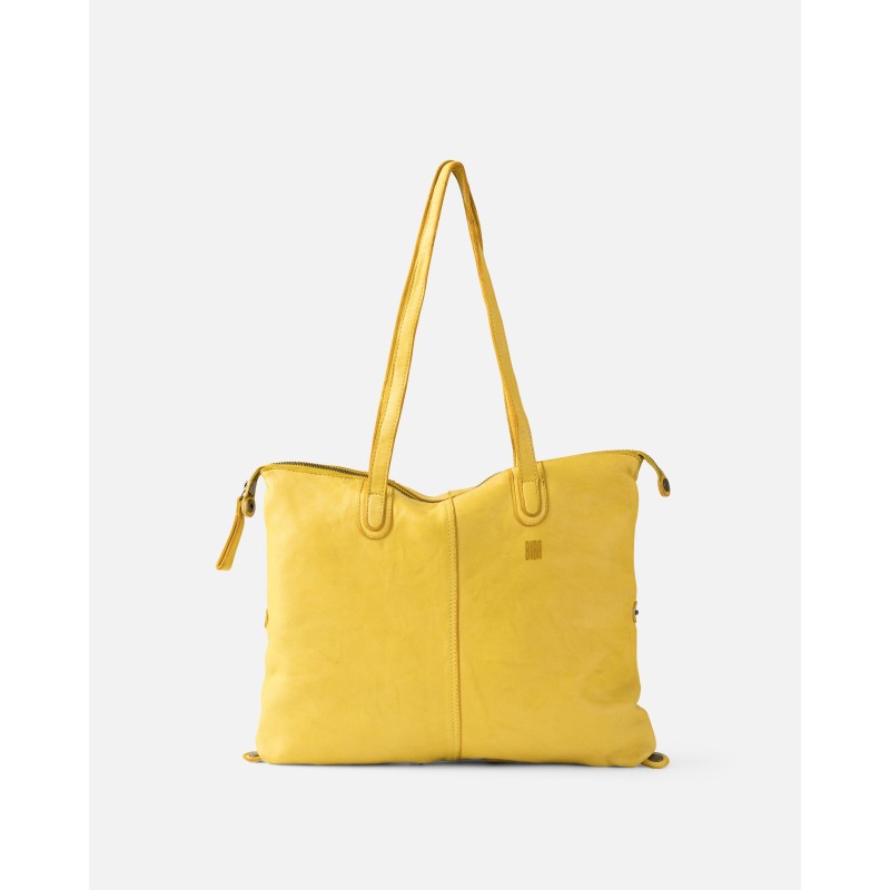Leather shoulder bag BIBA Hooper
