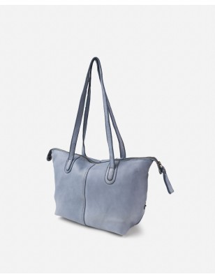 Bolso de hombro de piel Hooper Fucsia | BIBA Shops