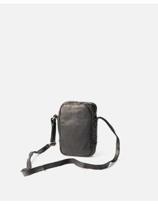 Bandolera de piel Tipton Out Negro | BIBA Shops