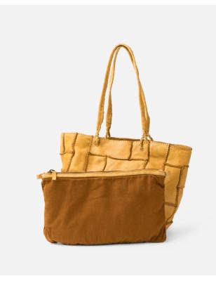 Leather shoulder bag BIBA Oley
