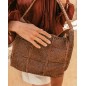 Leather shoulder bag BIBA Kenett