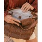 Leather shoulder bag BIBA Kenett